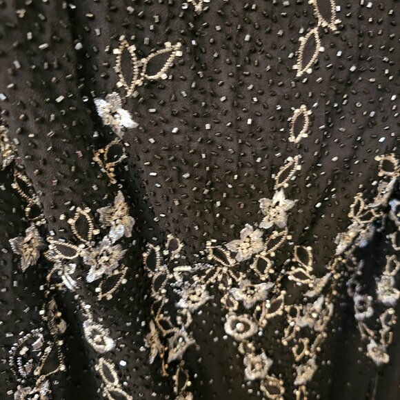 Strapless Beaded Formal Gown - Picture 6 of 12